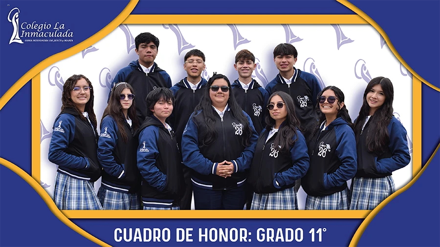 Cuadro de Honor Colegio La Inmaculada CLI