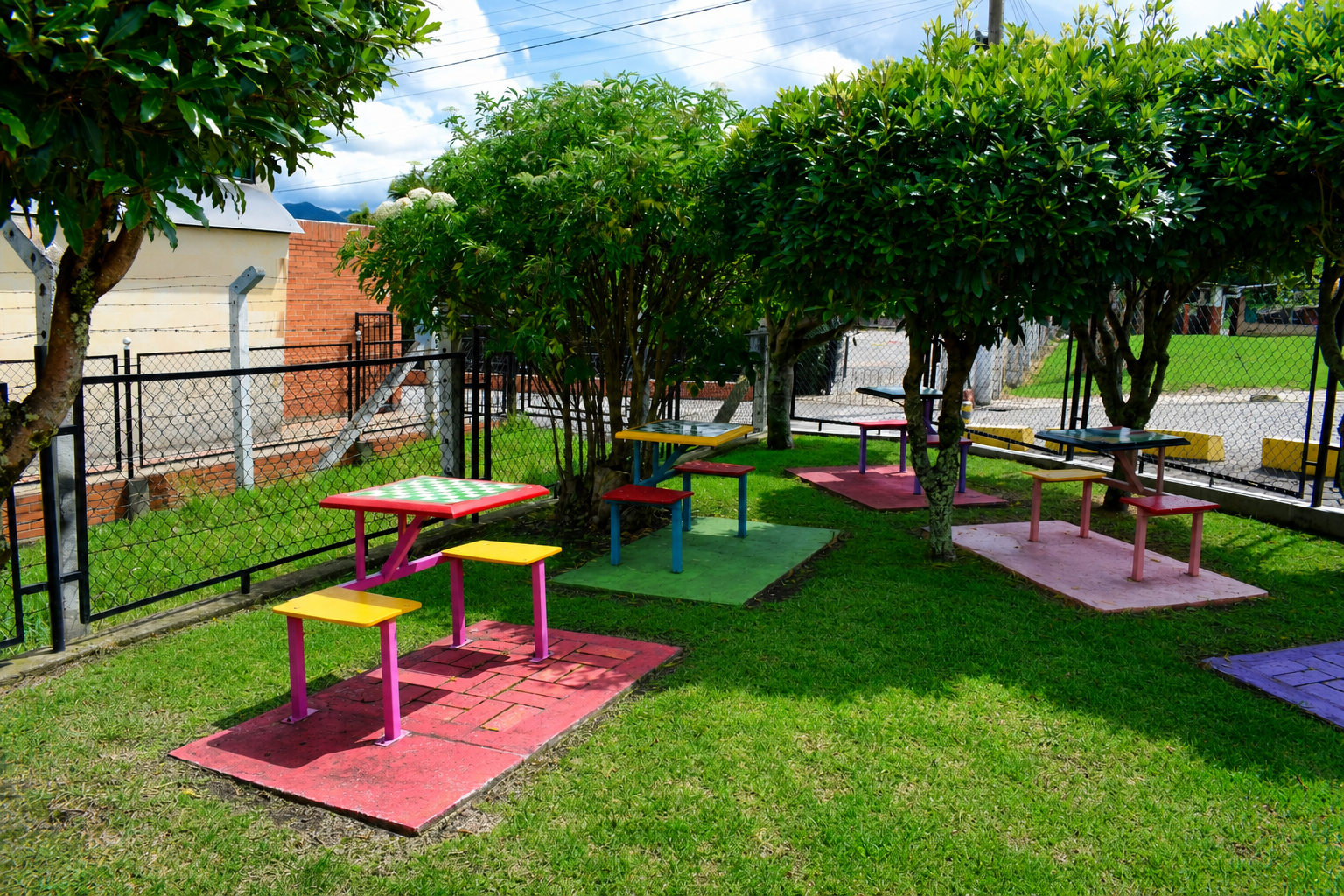 Jardin del parque